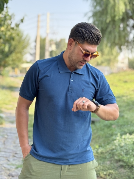 تیشرت یغه دار مردانه با کیفیت پوشاک باکیفیت مردانه