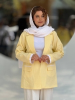 کت جیب مثلثی لینن