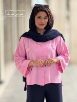 شومیز پشت بلند صوفیا جیب نما