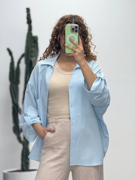 شومیز یقه7 زیگزاگی