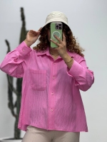 شومیز تک جیب پری خطی الشن