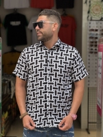 پیراهن بسیار خنک پیراهن پارچه لخت پیراهن طرح هاوایی