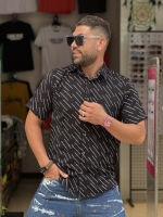 پیراهن بسیار خنک پیراهن پارچه لخت پیراهن طرح هاوایی