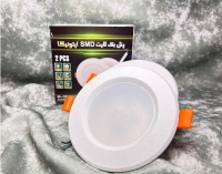 چراغ پنلی SMD توکار گرد 7 وات اپتونیکا مدل op5207R