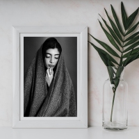 قاب عکس 40&times;30 با چاپ سفارشی