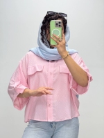 شومیزی آستین بندی السا