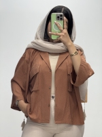 شومیز پفکی 2جیب پاکتی