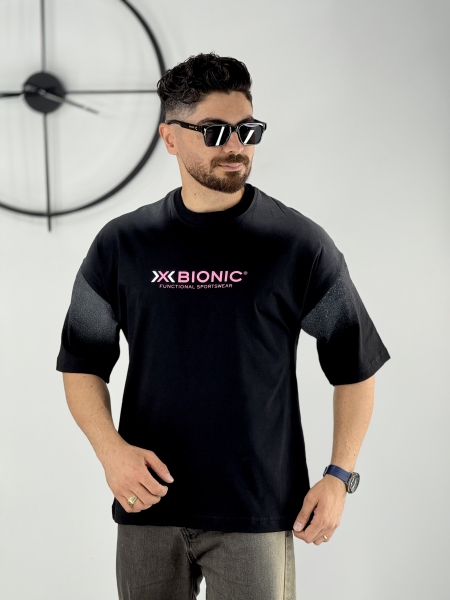 تیشرت طرح X مشکی