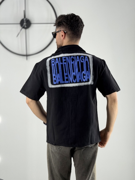 پیراهن لنین طرح بلن مشکی