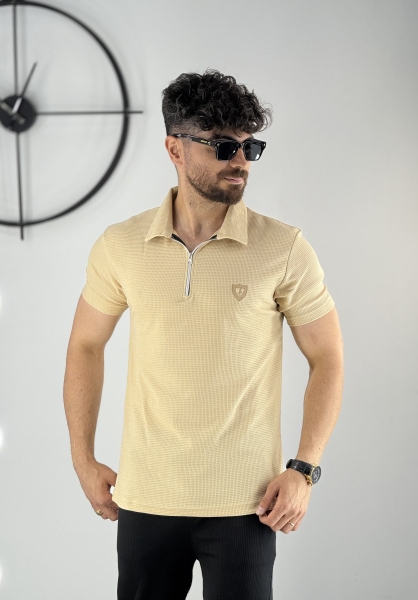 نیم زیپ مراکشی کرم