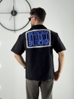 پیراهن لنین طرح بلن مشکی