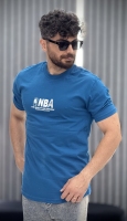 تیشرت نخ پنبه nba آبی