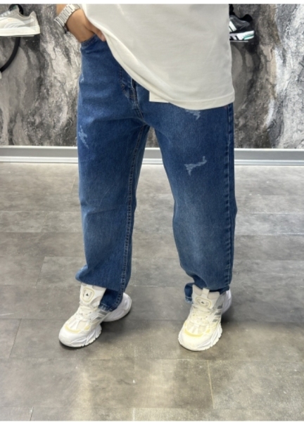 شلوار بگ پارچه خارجی ( سنگشور شده )