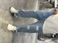 شلوار بگ پارچه خارجی ( سنگشور شده )