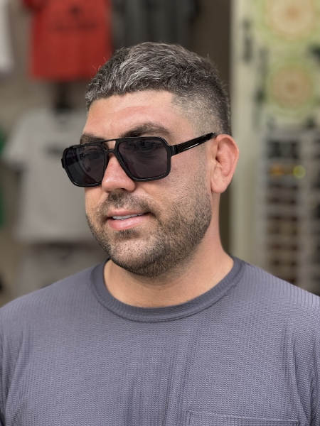 عینک دودی وارداتی عینک اورجینال (براق)