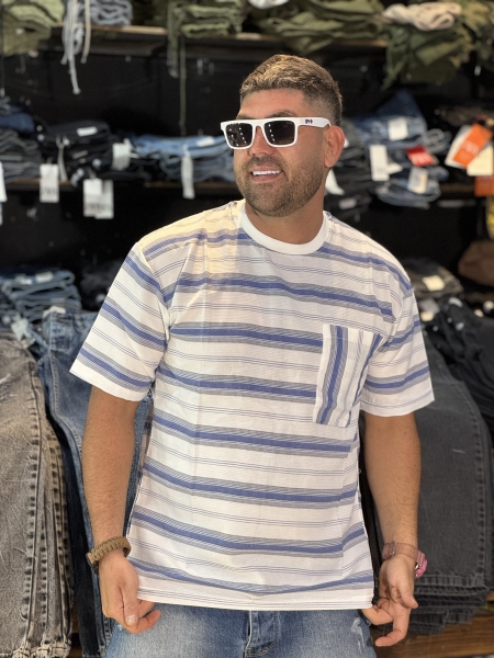 تیشرت خارجی تیشرت وارداتی (خط آبی