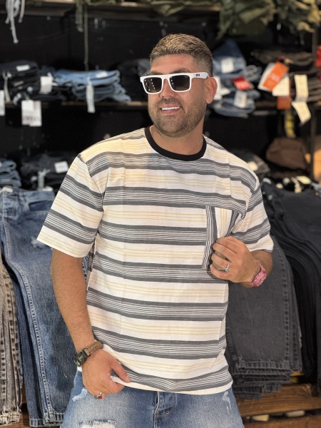 تیشرت خارجی تیشرت وارداتی )خط بزرگ مشکی