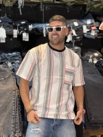 تیشرت خارجی تیشرت وارداتی )خط قرمز ریز