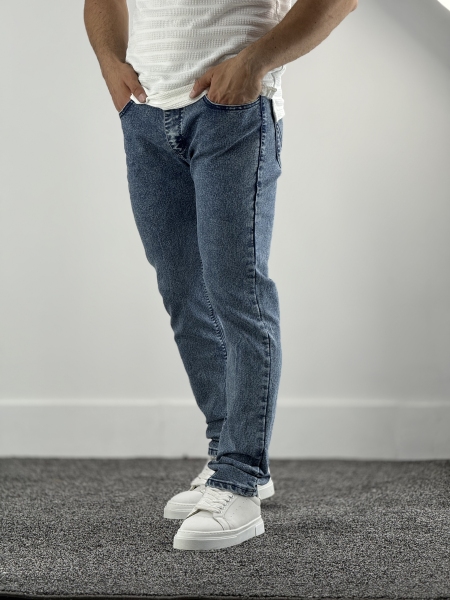 جین راسته آبی وسط کد 551