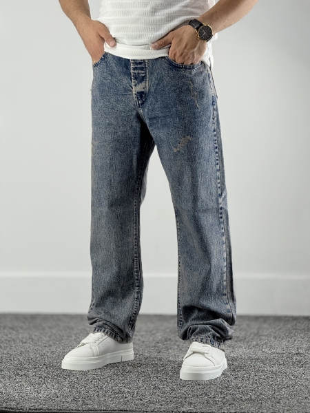 نیم بگ جین کثیف شور کد 468