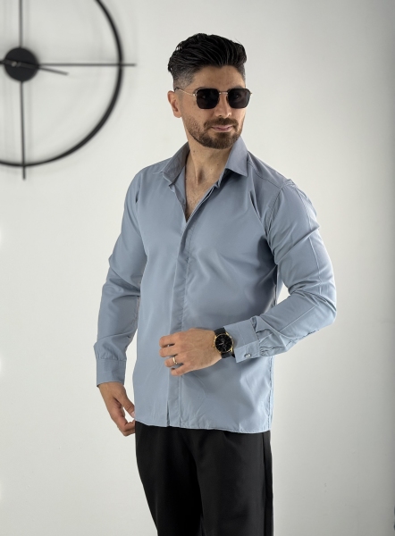 پیراهن دوشین طوسی کد 200