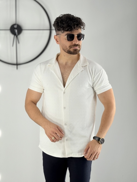 پیراهن مراکشی سفید کد 15