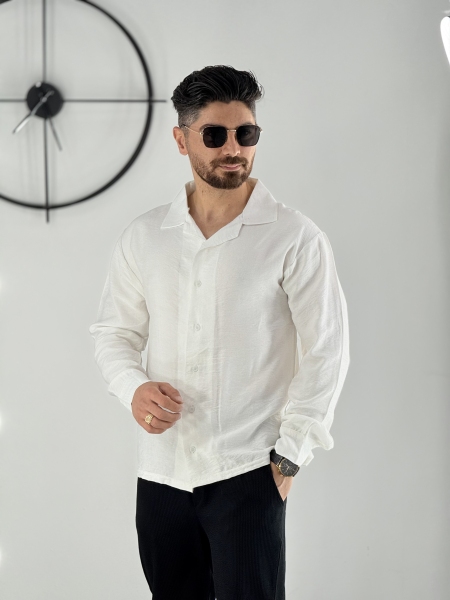 پیراهن بالنی سفید