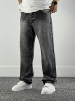 نیم بگ جین ذغالی کد10