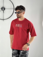 تیشرت استیکر قرمز