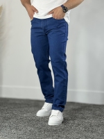 جین راسته سوپر سایز آبی کد 199