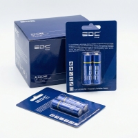 باتری قلمی آلکالاین کارتی بسته 2 عددی 2200 میلی آمپر ساعت EDC