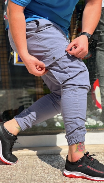 شلوار اسلش شیشجیب کتان اشلش با کیفیت