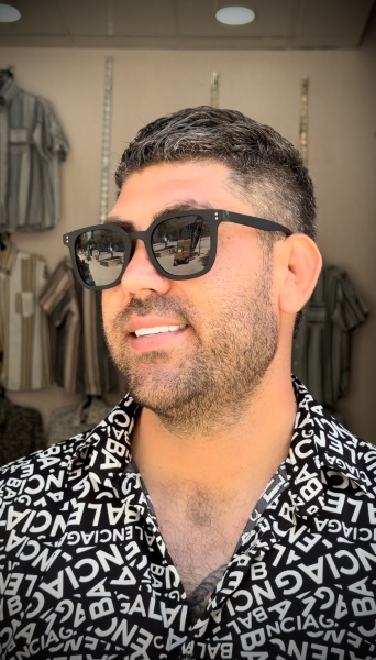 عینک دودی مردانه عینک وارداتی چین