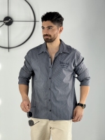 پیراهن دیپلمات طوسی تیره