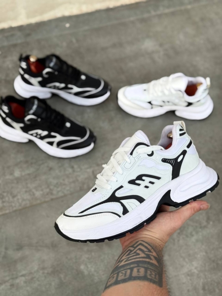 کتونی مردانه Balenciaga 10XL پختی سفید مشکی