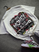 تیشرت دورسی 2 نخ پنبه