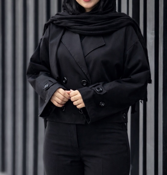 کراپ کت اورسایز4دکمه