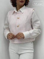 وست شنل دکمه پاپیونی