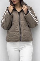 کاپشن آستین خطی