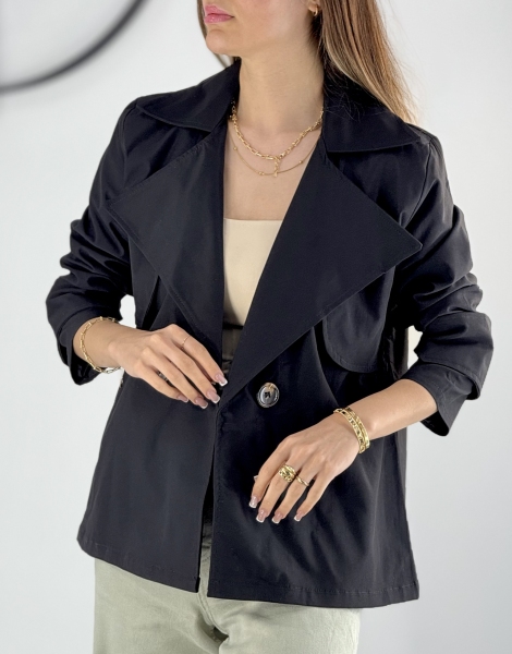 ترنج کت زنانه مشکی