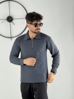 نیم زیپ مراکشی ذغالی