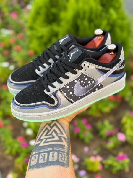 کتونی اسپرت Nike Galaxy طوسی مشکی