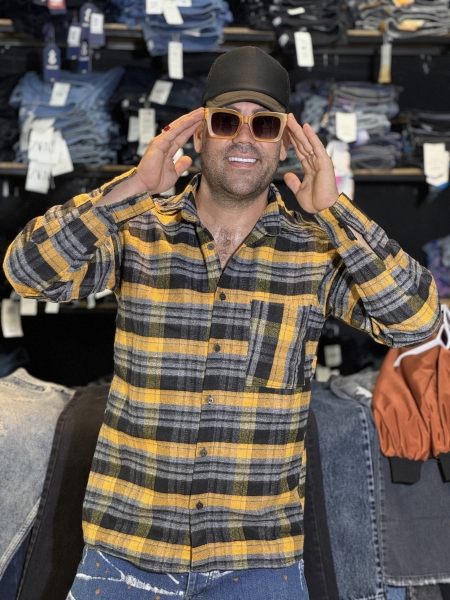 پیراهن پشمی گرم بالا پیراهن پشمی با کیفیت