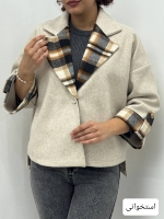 پالتو چهار خونه تک دکمه