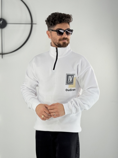 دورس نیم زیپ سفید