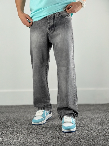 بگ جین vip طوسی ساده کد 19