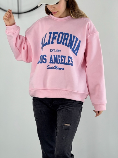 دورس باکسی زنانه تمام پنبه (صورتی)