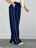 اسلش بگ زنانه پارچه غواصی ایشو (سرمه ای)