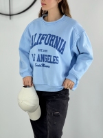 دورس باکسی زنانه تمام پنبه (ابی)