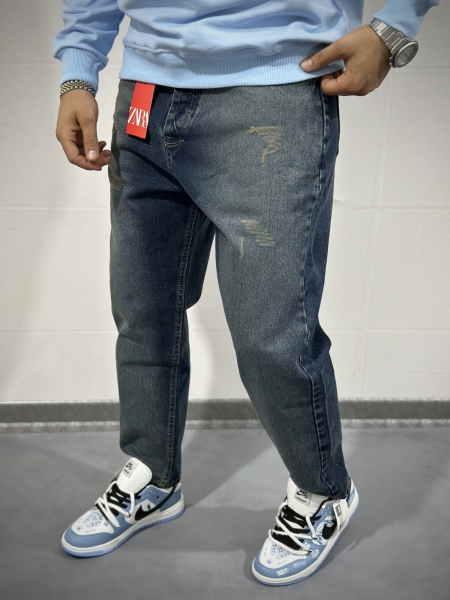 شلوار مام فیت پارچه خارجی ( سنگشور شده )